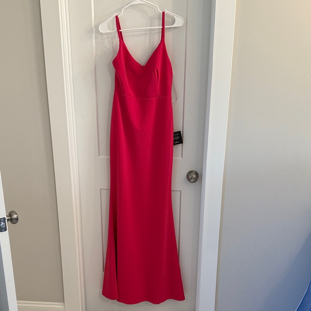 Lulu's Vibrant Fuchsia Maxi Dress